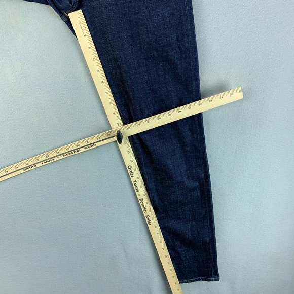 **SOLD**Polo Ralph Lauren Jeans Boys 18-20 Blue Sullivan Slim Dark Wash Stretch - Picture 10 of 15